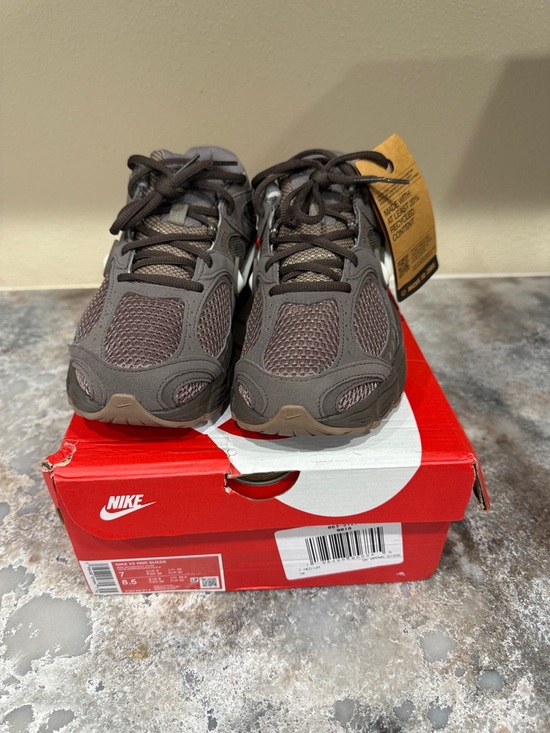 Nike Shoes - Nike Kids Brown and Tan Trail-Style Sneakers